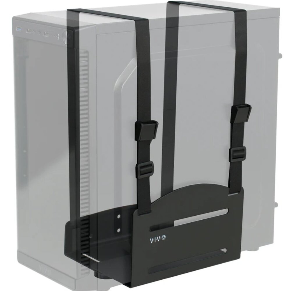 Open Box VIVO CPU Holder MOUNT-PC03V Universal wall mount